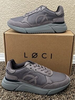 Loci ECHO Women Shoes Gray Color Size 7